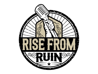 Rise From Ruin logo design by Suvendu