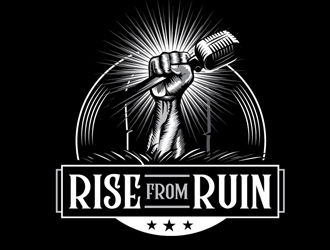 Rise From Ruin logo design by shere