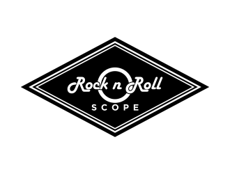 Rock n Roll O Scope logo design by oke2angconcept
