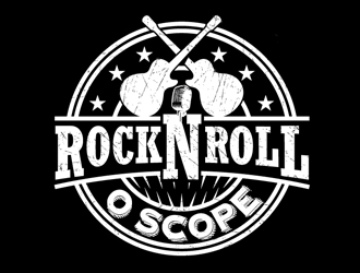 Rock n Roll O Scope logo design by shere
