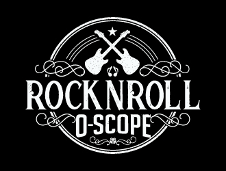 Rock n Roll O Scope logo design by Suvendu