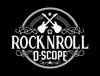 Rock n Roll O Scope logo design by Suvendu
