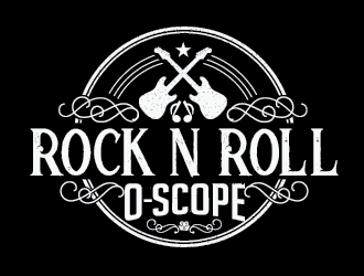 Rock n Roll O Scope logo design by Suvendu