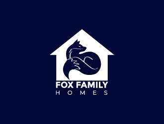 Fox Family Homes logo design by N1one