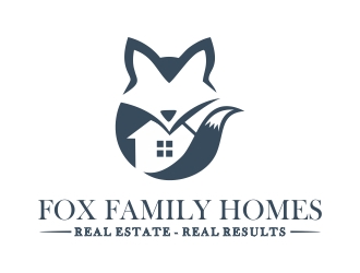 Fox Family Homes logo design by ruki