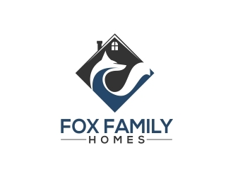 Fox Family Homes logo design by onetm
