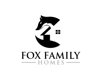 Fox Family Homes logo design by nikkl