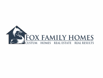 Fox Family Homes logo design by bosbejo