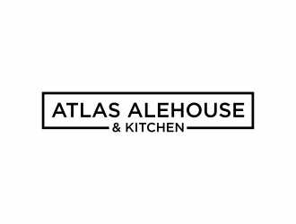 Atlas Alehouse & Kitchen logo design by hopee