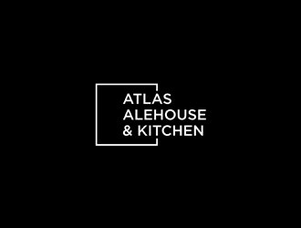 Atlas Alehouse & Kitchen logo design by ndaru