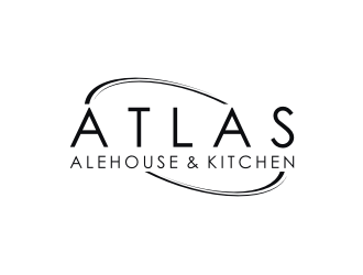 Atlas Alehouse & Kitchen logo design by RatuCempaka