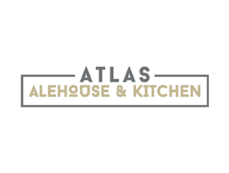 Atlas Alehouse & Kitchen logo design by checx
