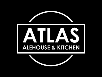 Atlas Alehouse & Kitchen logo design by cintoko