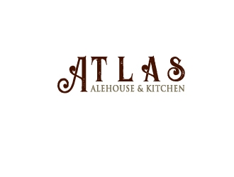 Atlas Alehouse & Kitchen logo design by AYATA