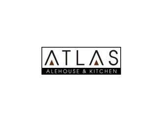 Atlas Alehouse & Kitchen logo design by Landung