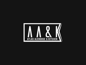 Atlas Alehouse & Kitchen logo design by Mad_designs