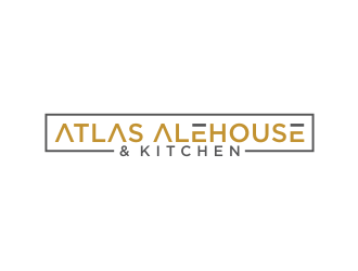 Atlas Alehouse & Kitchen logo design by nurul_rizkon