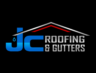 JC Roofing & Gutters logo design by Coolwanz