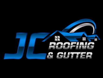 JC Roofing & Gutters logo design by lbdesigns