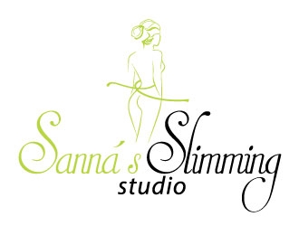 Sanna Slimming Studio logo design by MUSANG