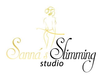Sanna Slimming Studio logo design by MUSANG