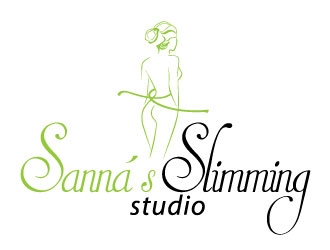 Sanna Slimming Studio logo design by MUSANG