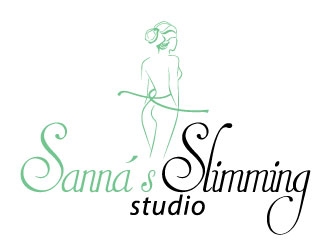 Sanna Slimming Studio logo design by MUSANG