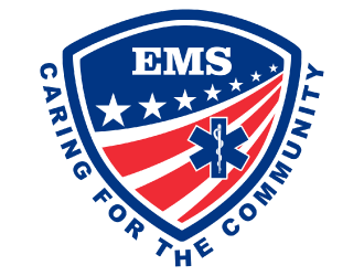 EMS: Caring For The Community logo design by nona