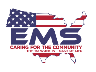 EMS: Caring For The Community logo design by kopipanas