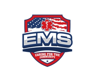 EMS: Caring For The Community logo design by MarkindDesign