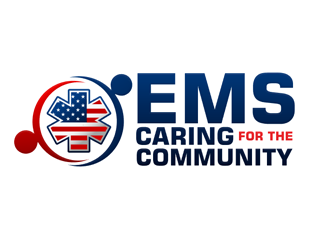EMS: Caring For The Community logo design by megalogos