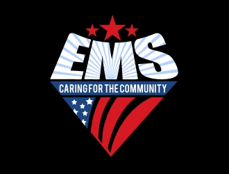EMS: Caring For The Community logo design by aRBy