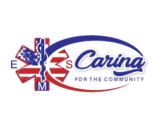 EMS: Caring For The Community logo design by samuraiXcreations