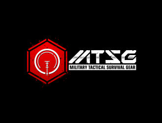 MTSG MILITARY TACTICAL SURVIVAL GEAR logo design by ekitessar