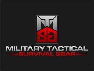 MTSG MILITARY TACTICAL SURVIVAL GEAR logo design by xteel