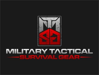 MTSG MILITARY TACTICAL SURVIVAL GEAR logo design by xteel
