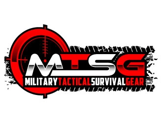 MTSG MILITARY TACTICAL SURVIVAL GEAR logo design by daywalker