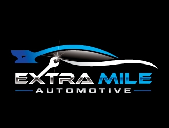 Extra Mile Automotive logo design by jishu