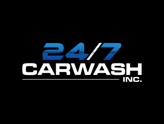 24/7 CarWash logo design by lexipej
