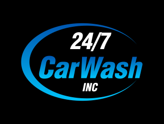 24/7 CarWash logo design by beejo