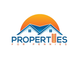 Properties For Pennies logo design by sanu