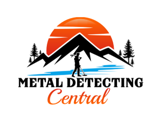metal detecting central logo design by sheilavalencia