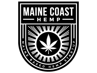 Maine Coast Hemp logo design by ORPiXELSTUDIOS