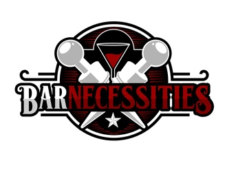 Bar Necessities logo design by DreamLogoDesign