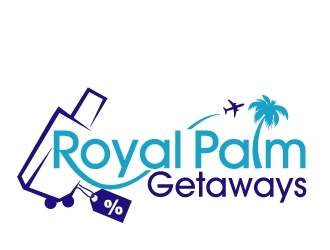 Royal Palm Getaways logo design by PMG
