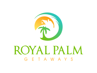 Royal Palm Getaways logo design by JessicaLopes