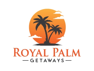 Royal Palm Getaways logo design by JudynGraff