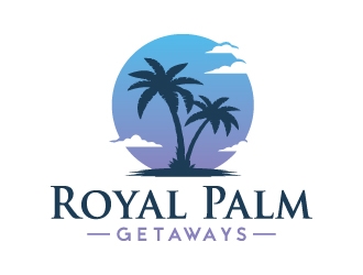 Royal Palm Getaways logo design by JudynGraff