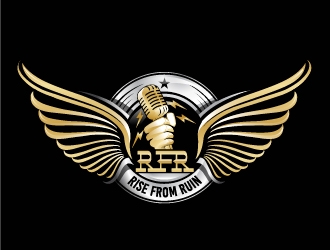 Rise From Ruin logo design by Suvendu