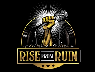 Rise From Ruin logo design by shere